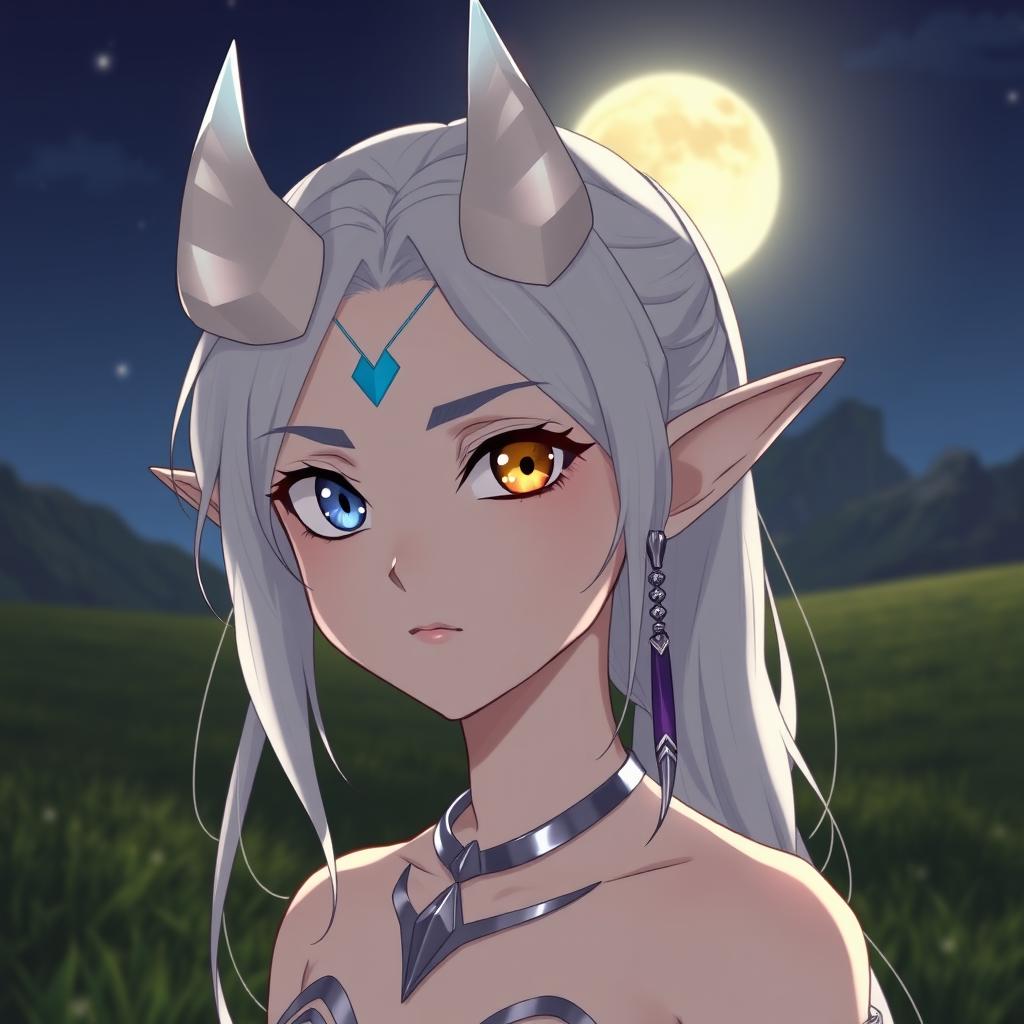 Download Anime Light Skinned Elf