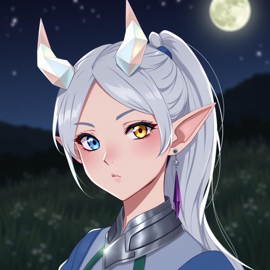 Download Anime Light Skinned Elf