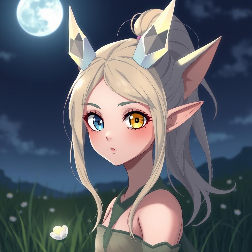 Download Anime Light Skinned Elf