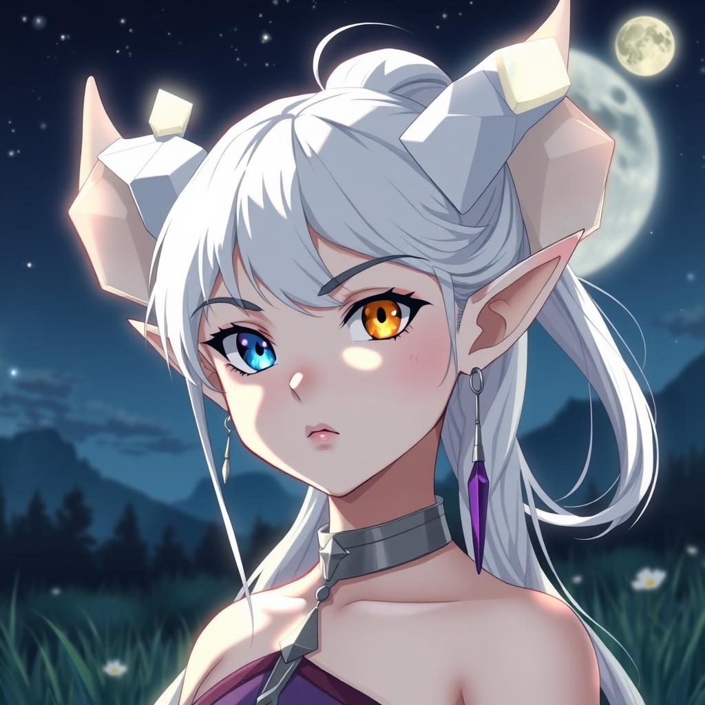 Download Anime Light Skinned Elf