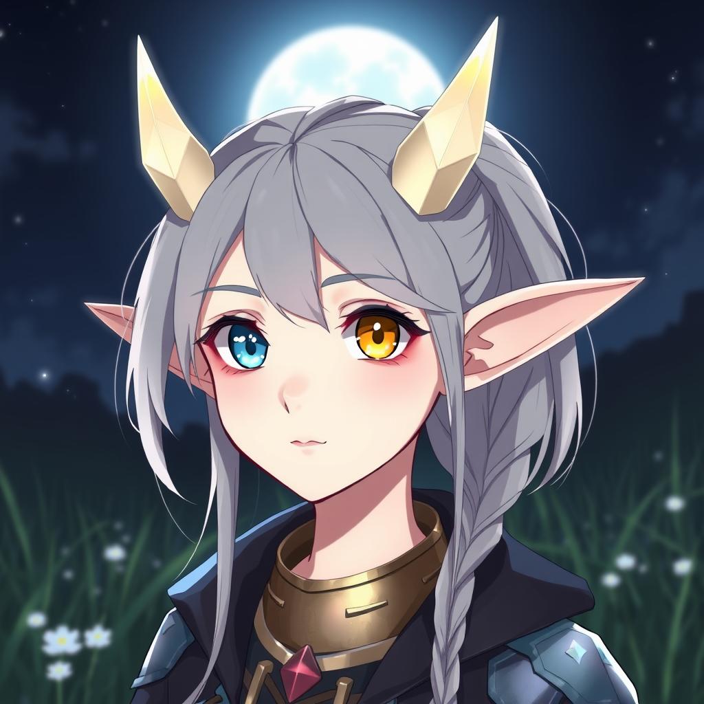 Download Anime Light Skinned Elf