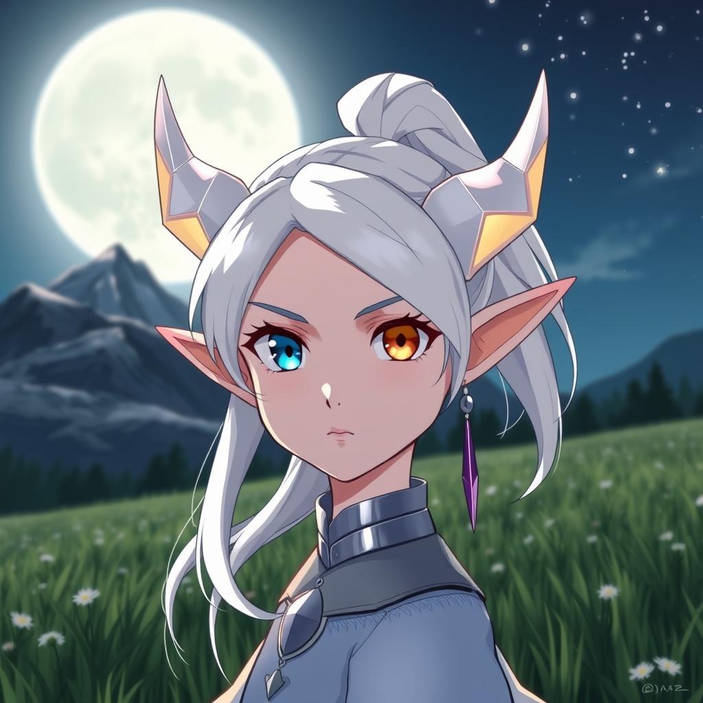 Download Anime Light Skinned Elf