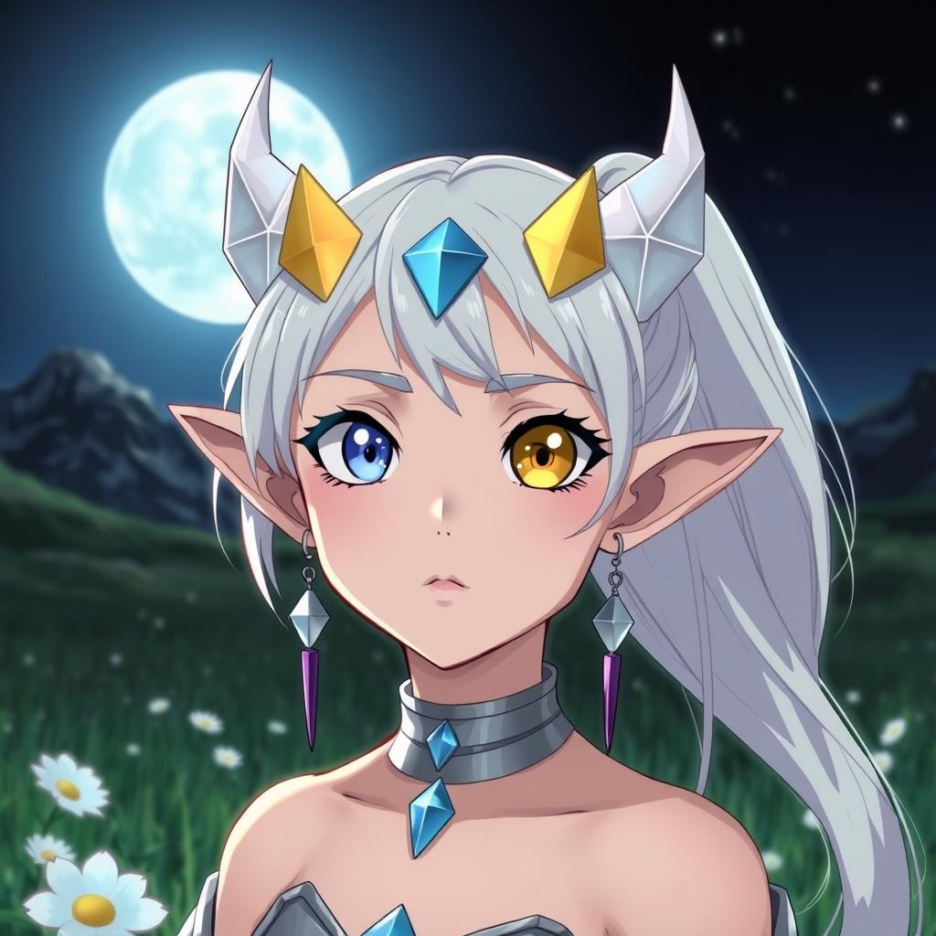 Download Anime Light Skinned Elf