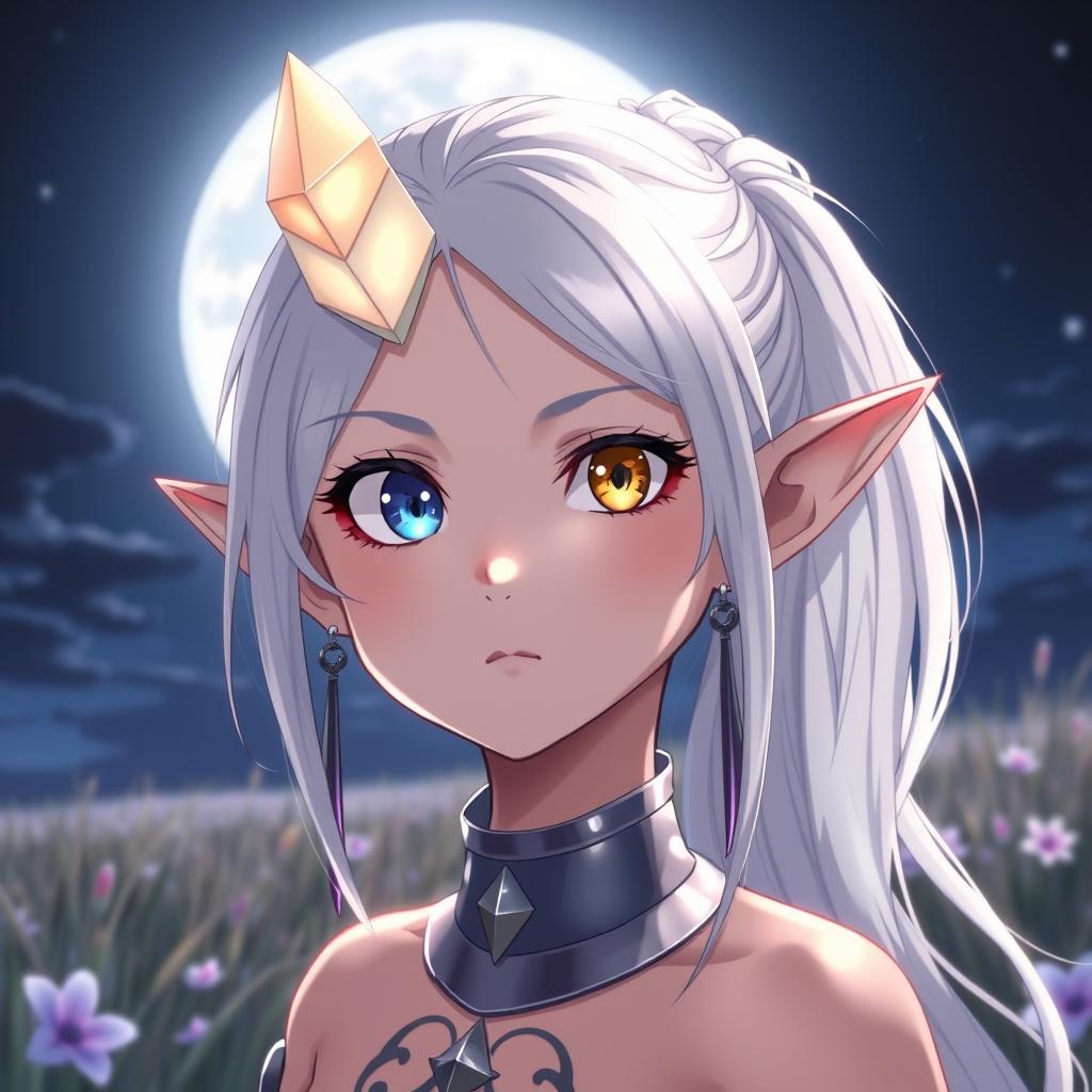 Download Anime Light Skinned Elf