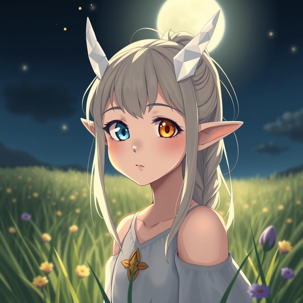 Download Anime Light Skinned Elf