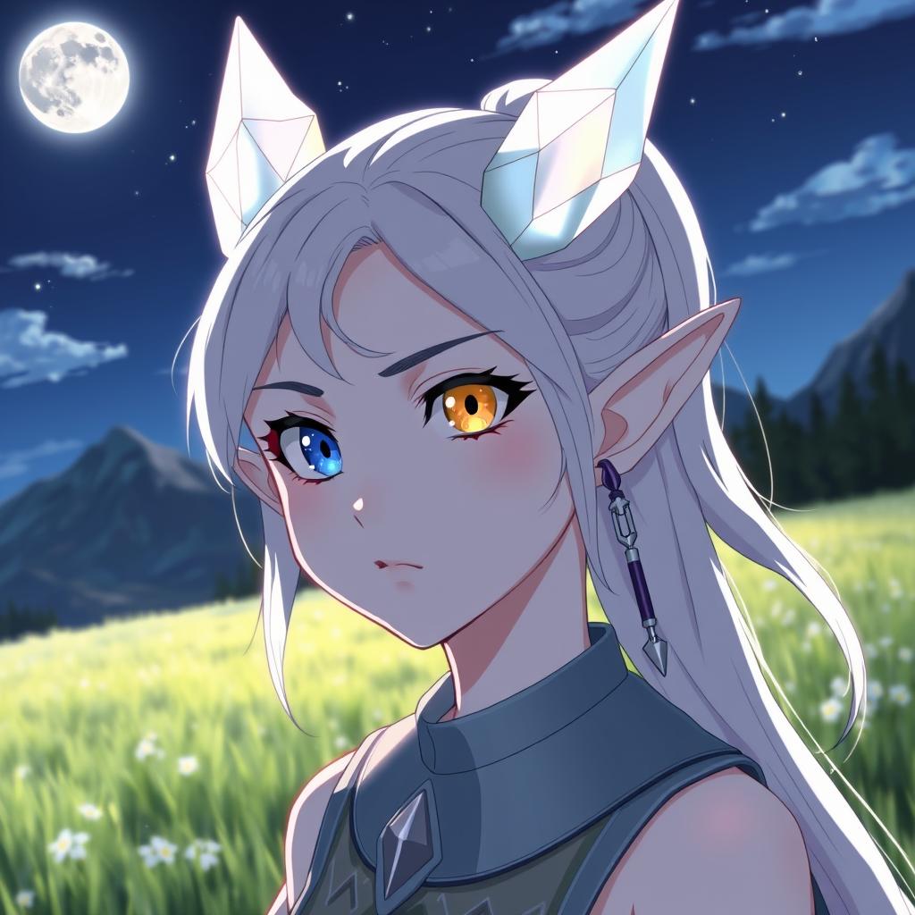 Download Anime Light Skinned Elf