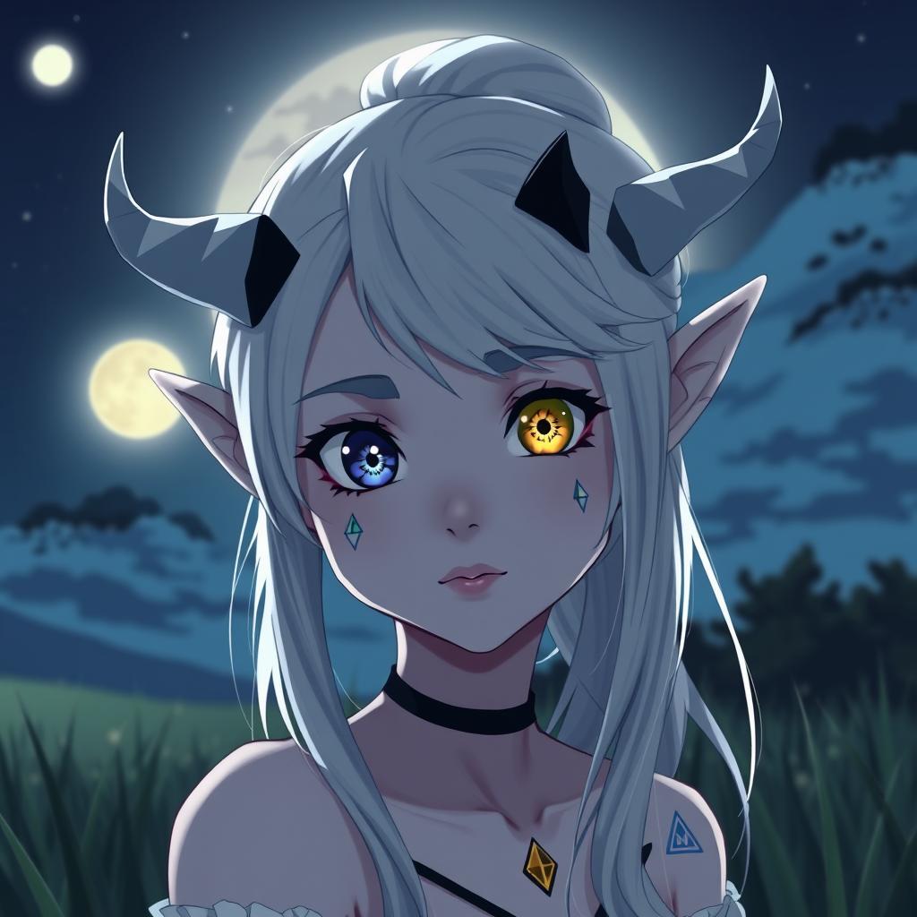 Download Anime Light Skinned Elf