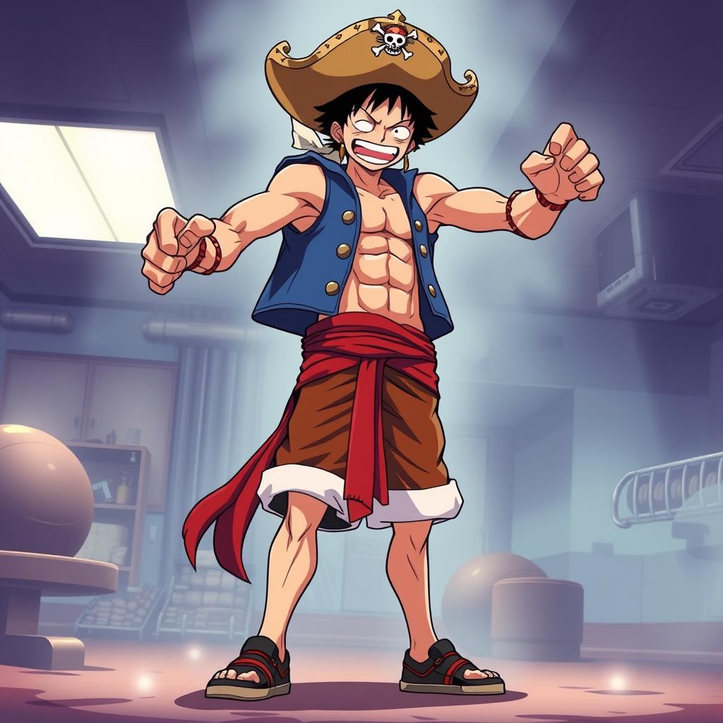 Download Anime Luffy The Pirate