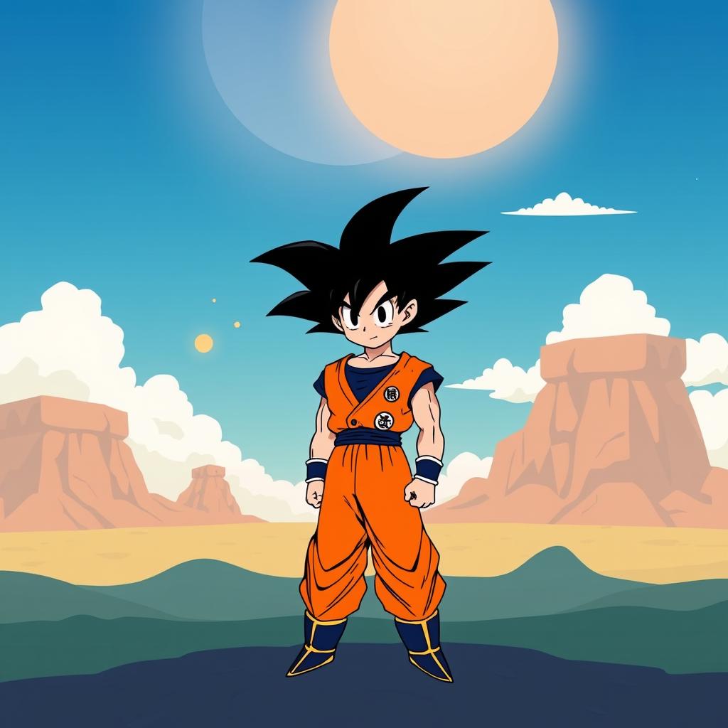 Download Anime Minimalist Dragonball Goku