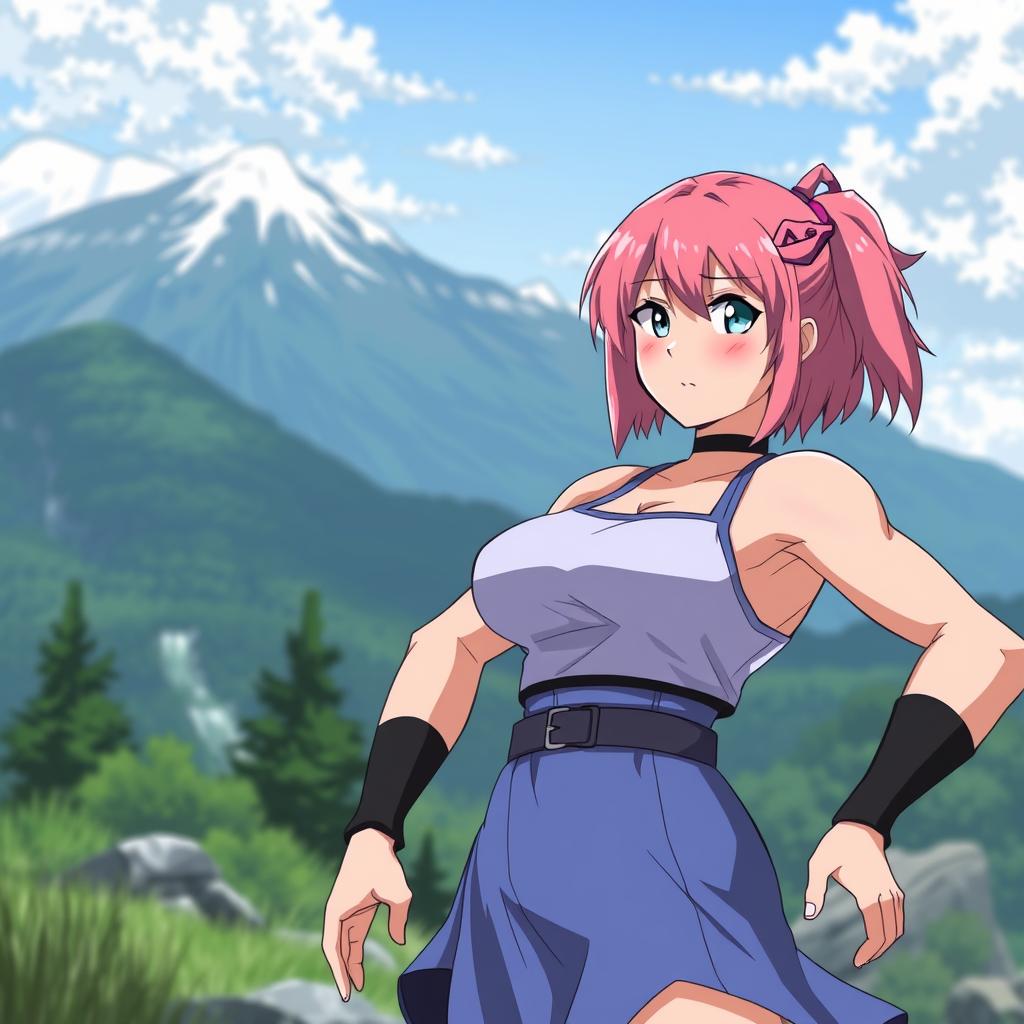 Download Anime Muscular Girl