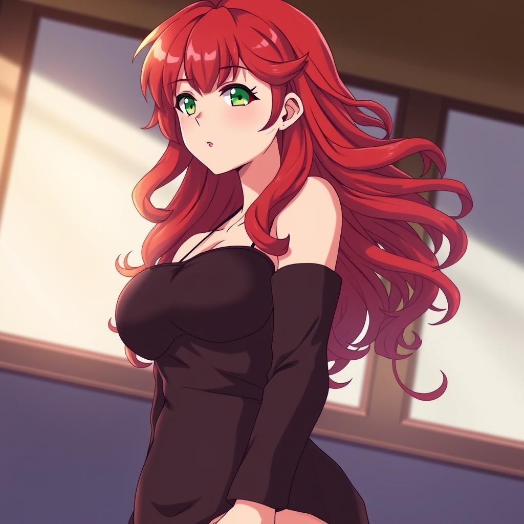 Download Anime Red Head Animegirl