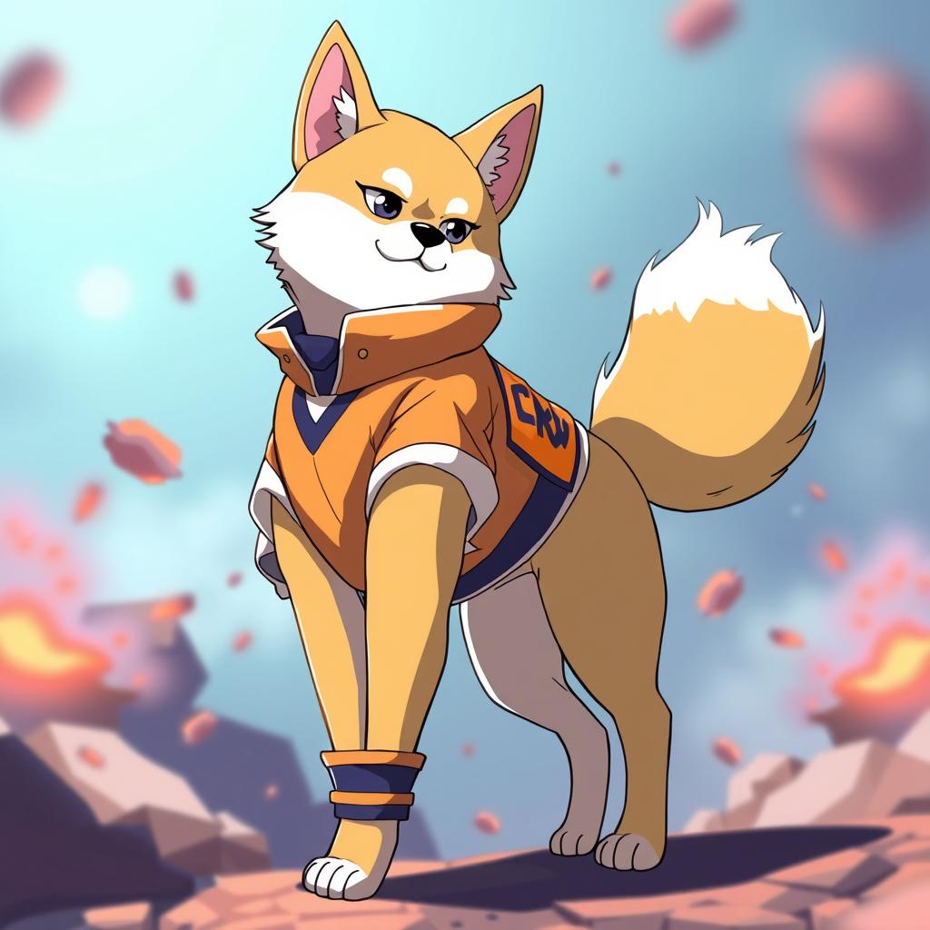 Download Anime Shiba Inu Goku