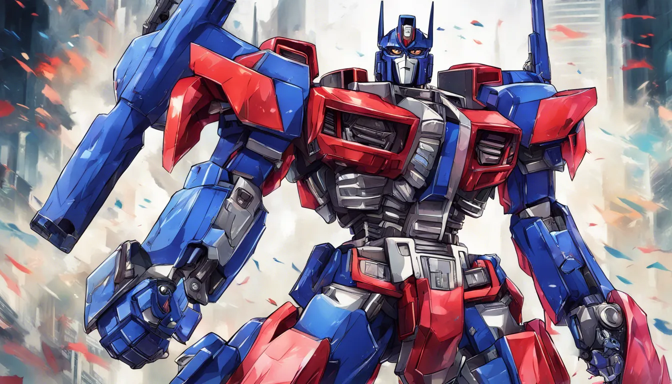 Download Anime Styled Optimus Prime