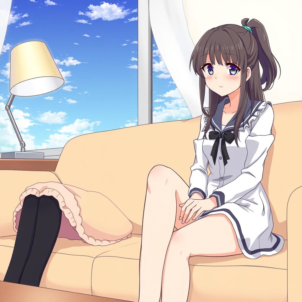 Download Anime Two Girls Sit