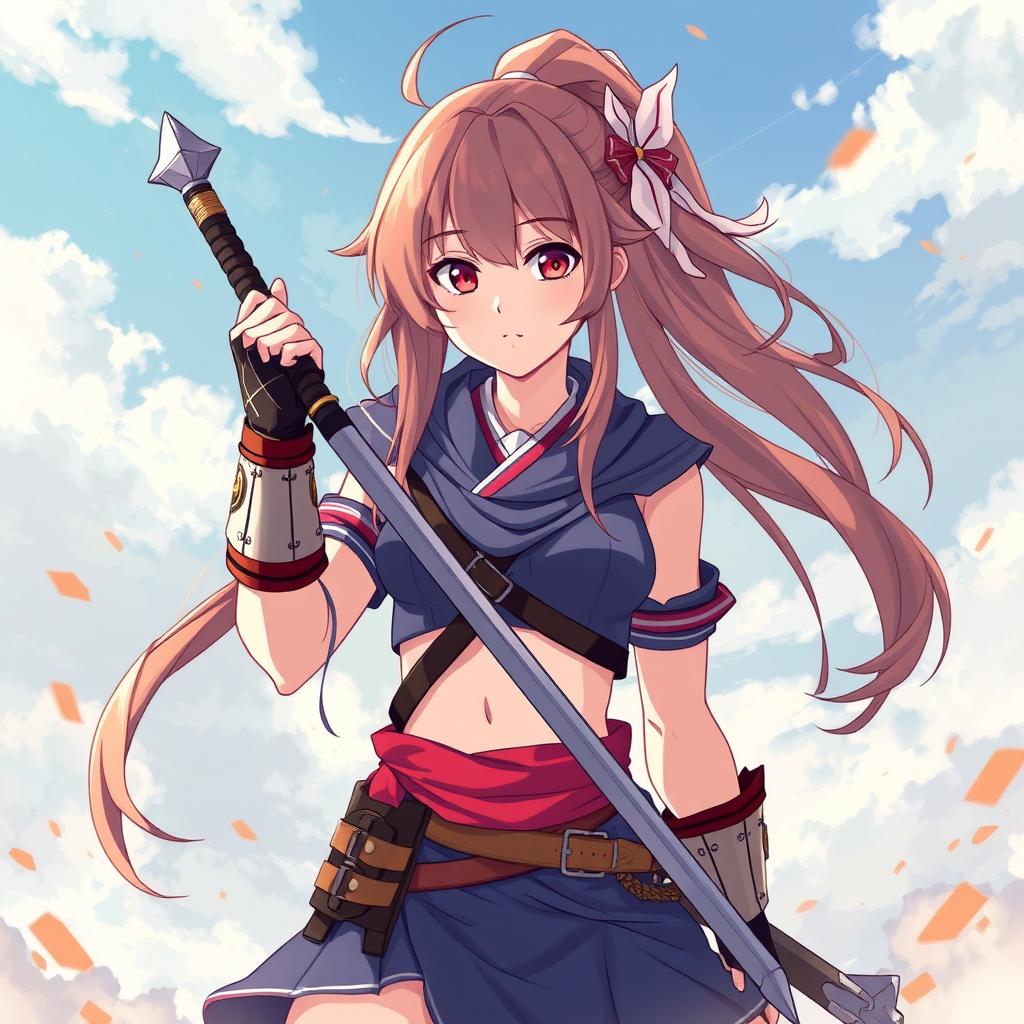 Download Anime Warrior Girl