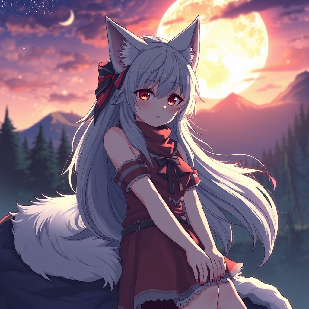 Download Anime Wolf Girl