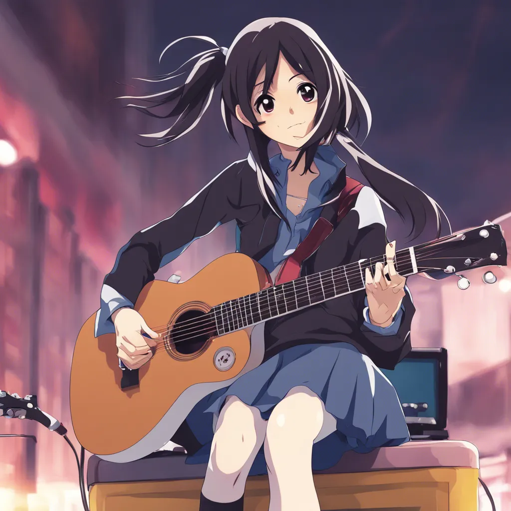 Download Azusa From Kon Playing Guitar