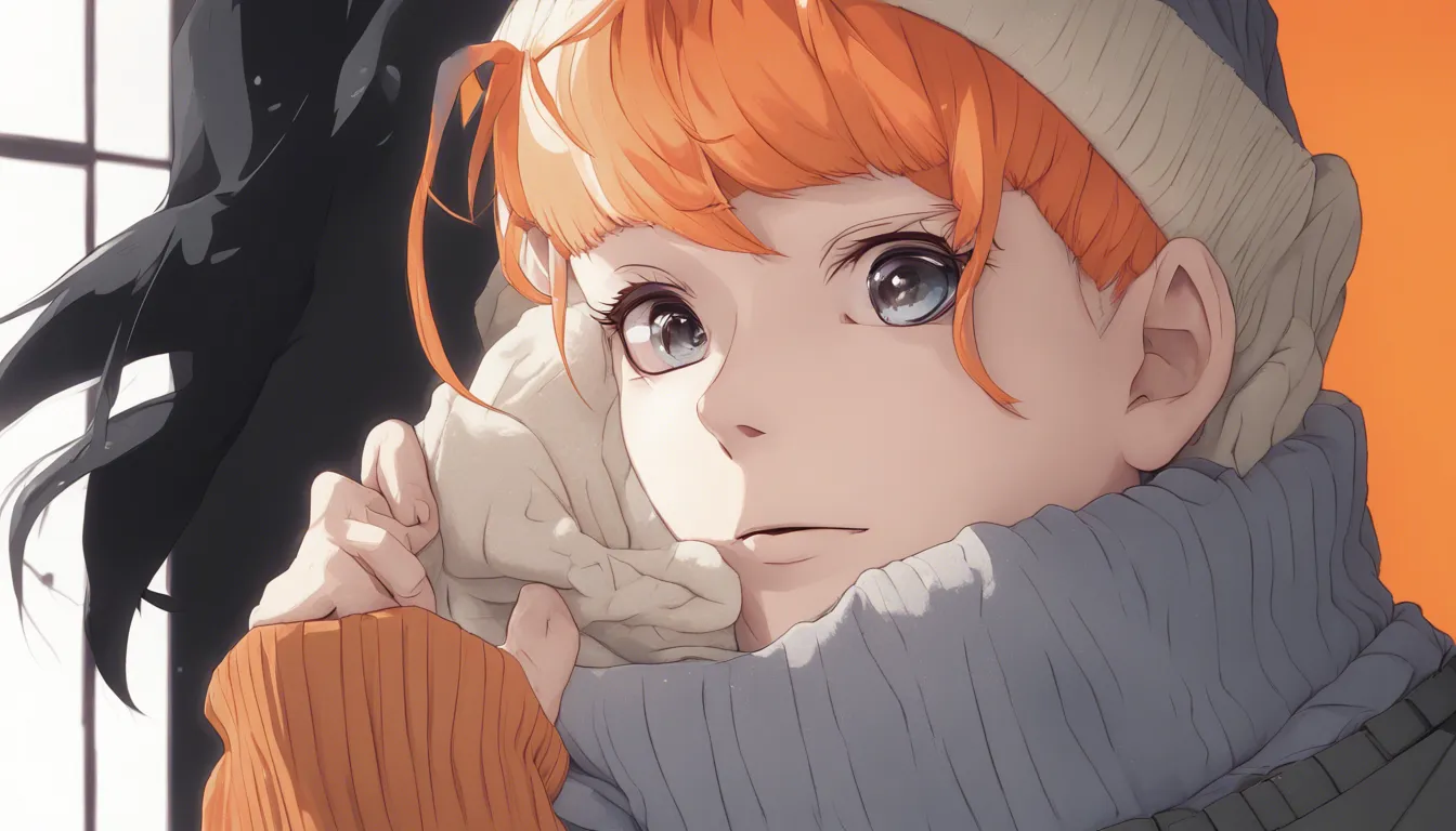 Download Bald Hinata Wearing A Turtleneck Sweater