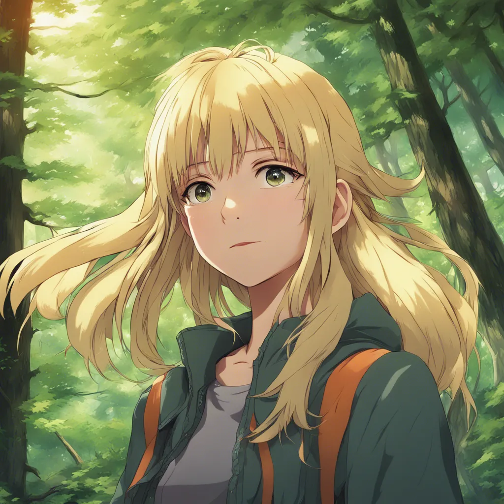 Download Blonde Hair In Forest