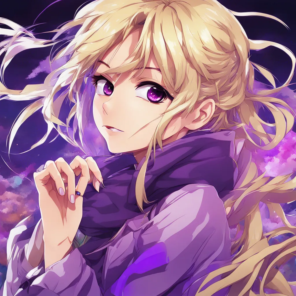 Download Blonde With Purple