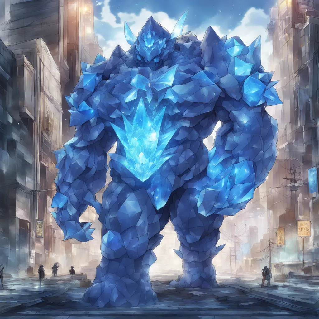 Download Blue Crystal Golem