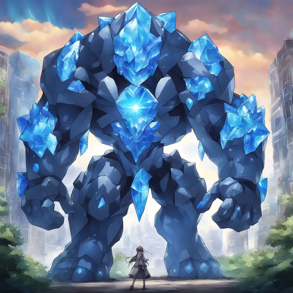 Download Blue Crystal Golem