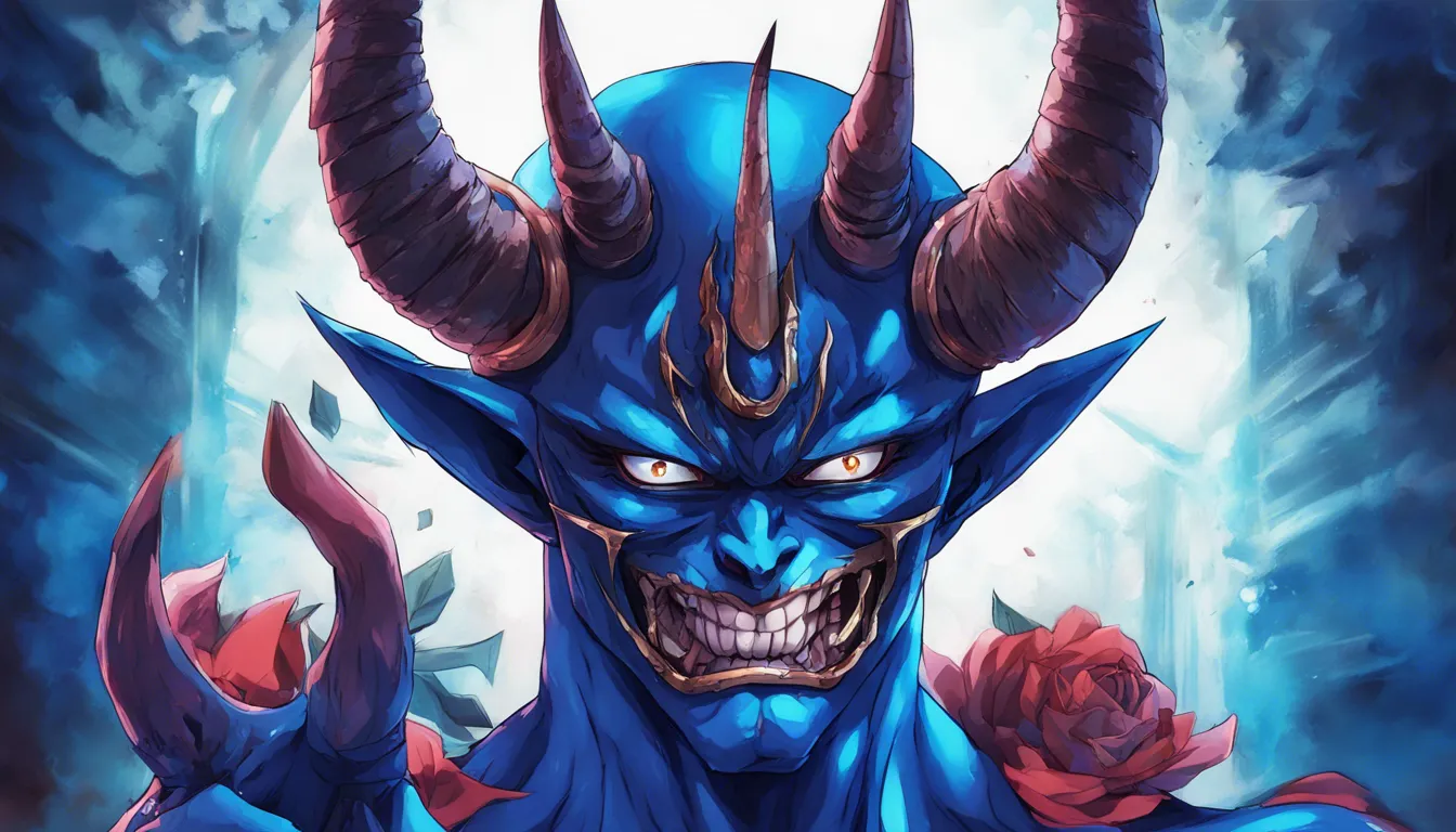 Download Blue Demon With Only One Horn