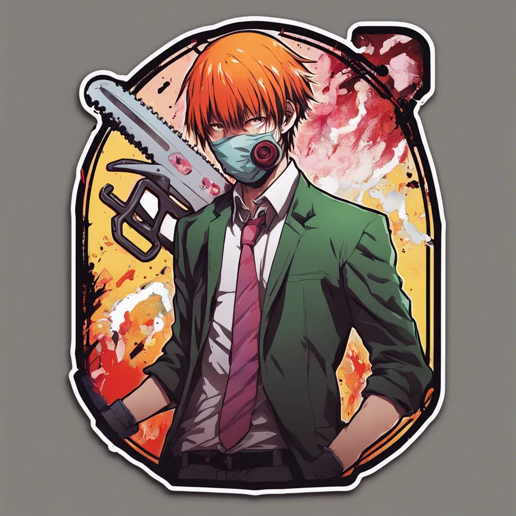 Download Chainsaw Man Cunning Power Sticker