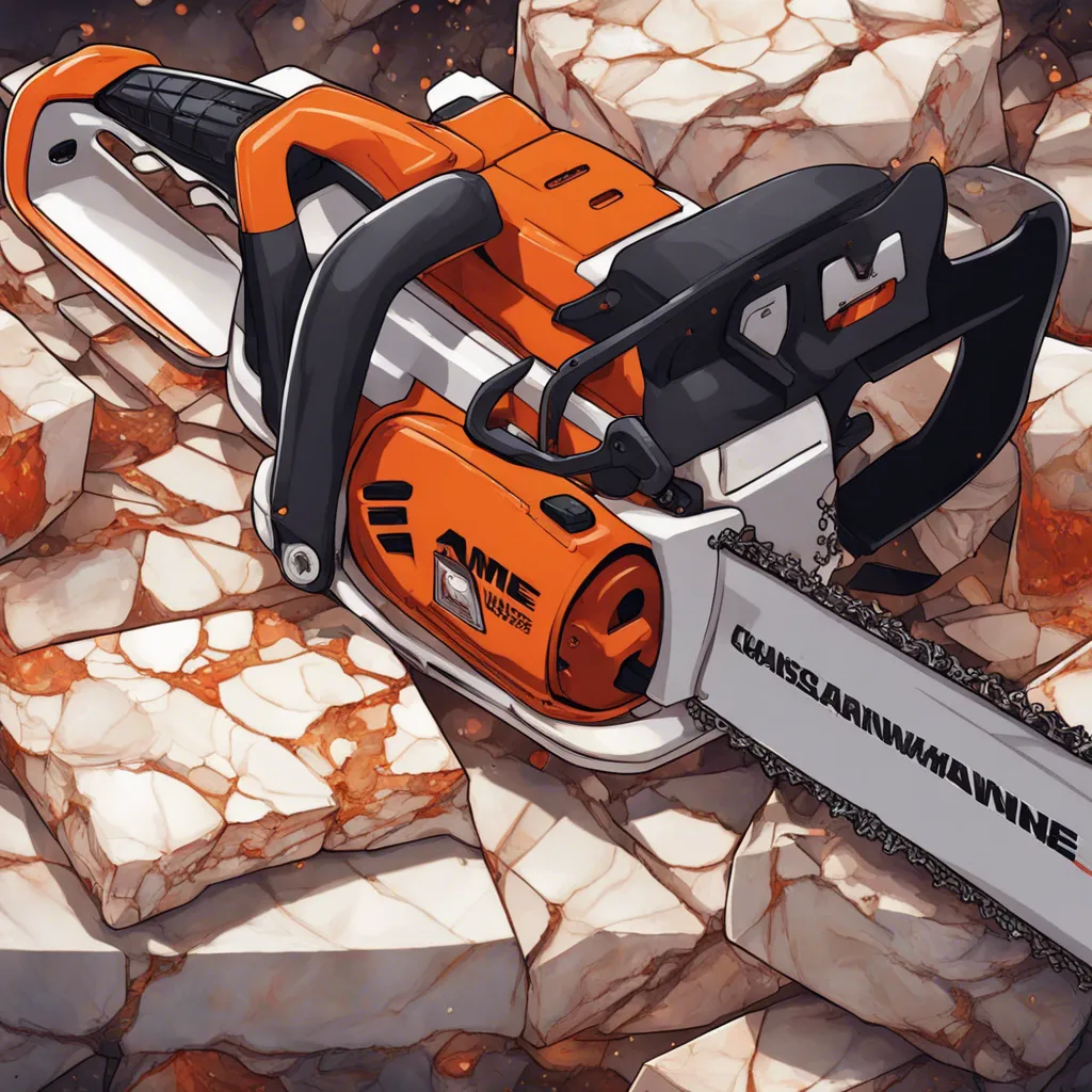 Download Chainsaw Marble Inlay 2d Polished