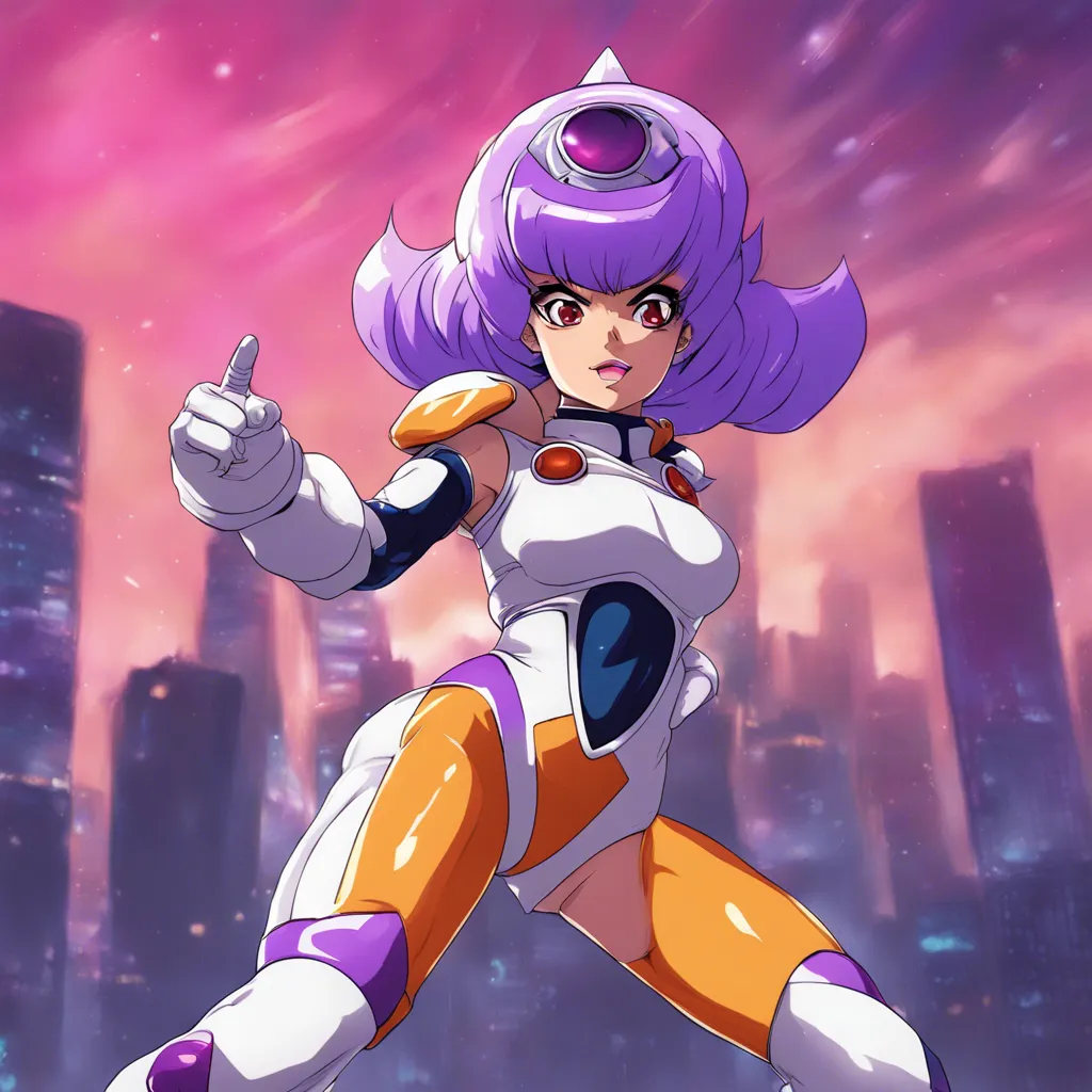 Download Chichi Wearing Frieza Soldier Outfit