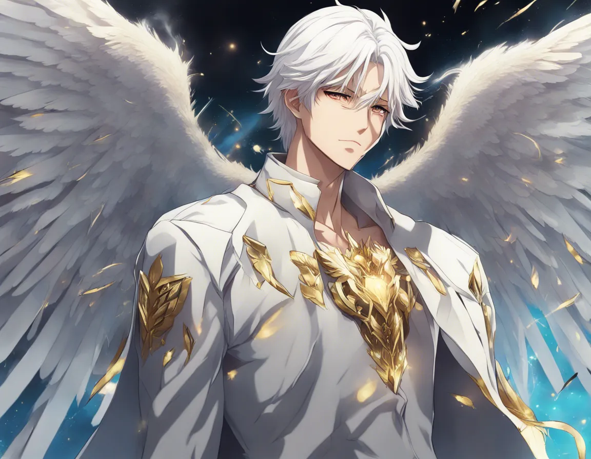 Download Close Up Shot Of Male Angel