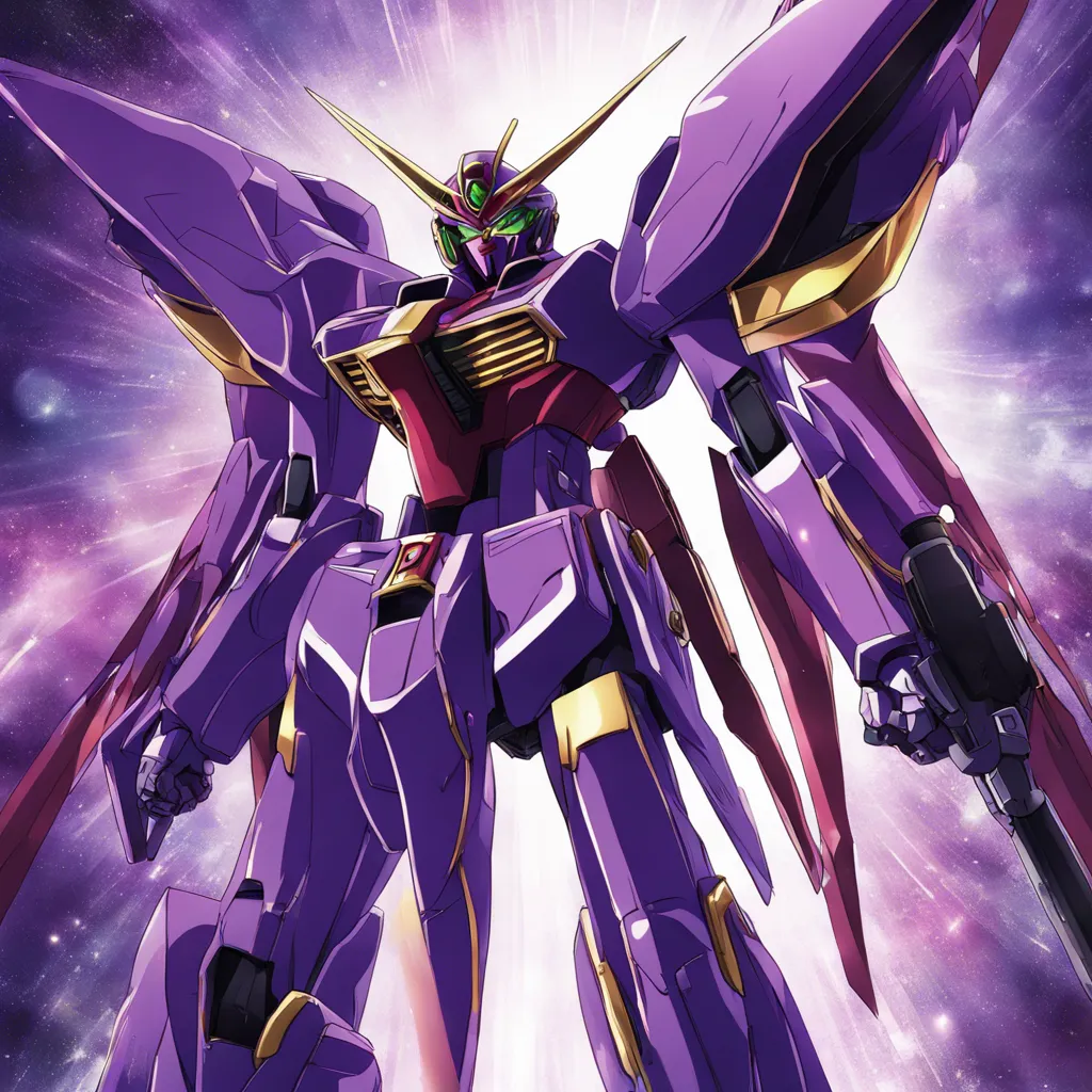 Download Code Geass Purple Gundam