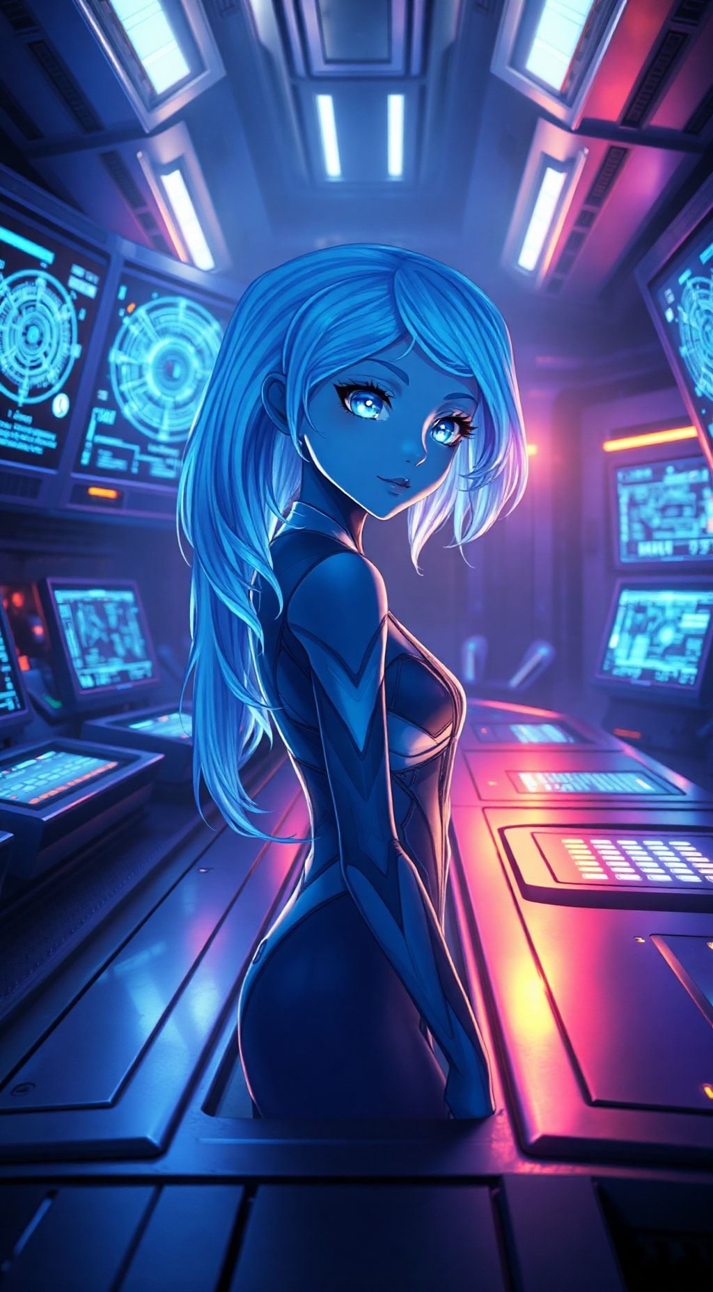 Download Cortana From The Halo Game Looking