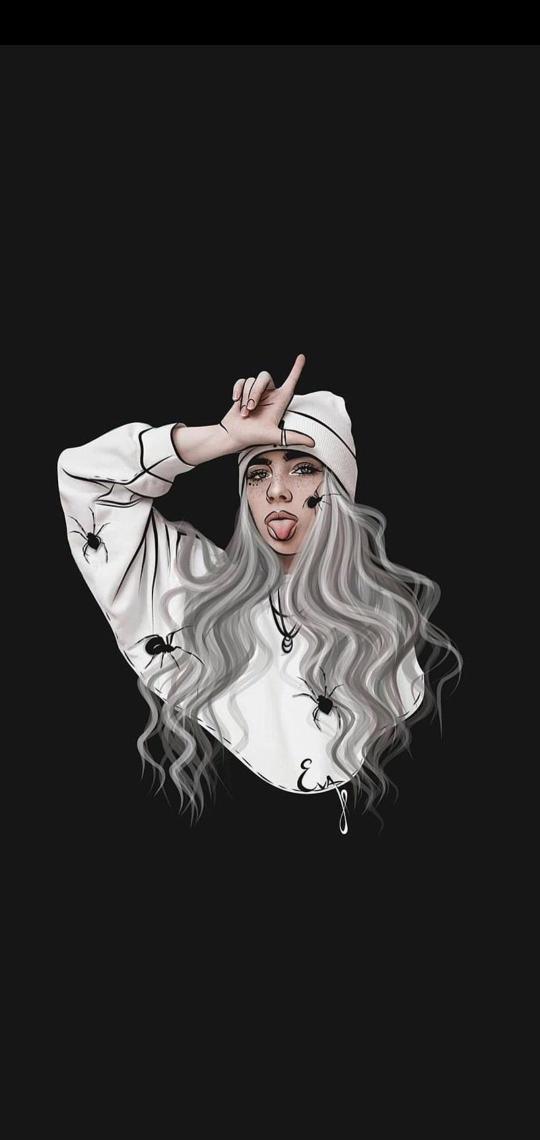 Download Billie Eilish Illustration Dance Dancer Sleeve