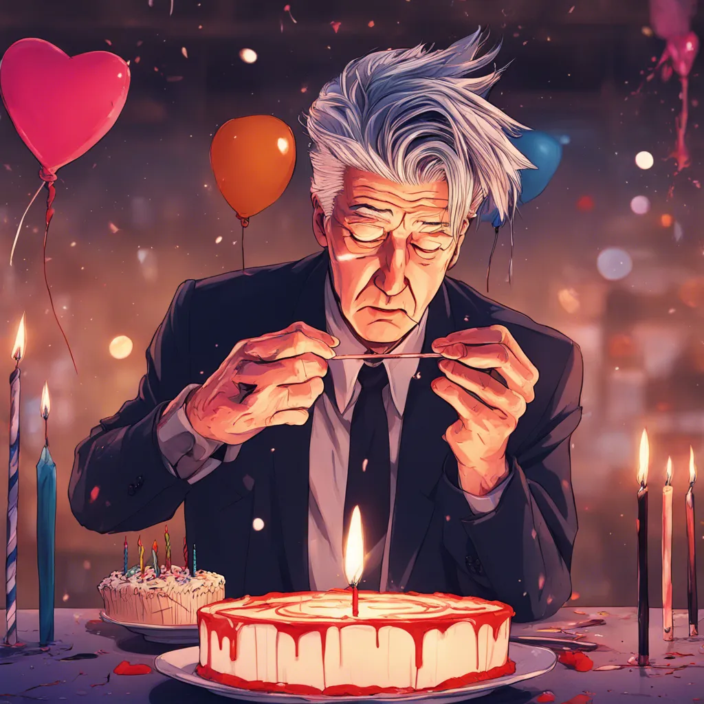 Download David Lynch Blowing Out Birthday Candles