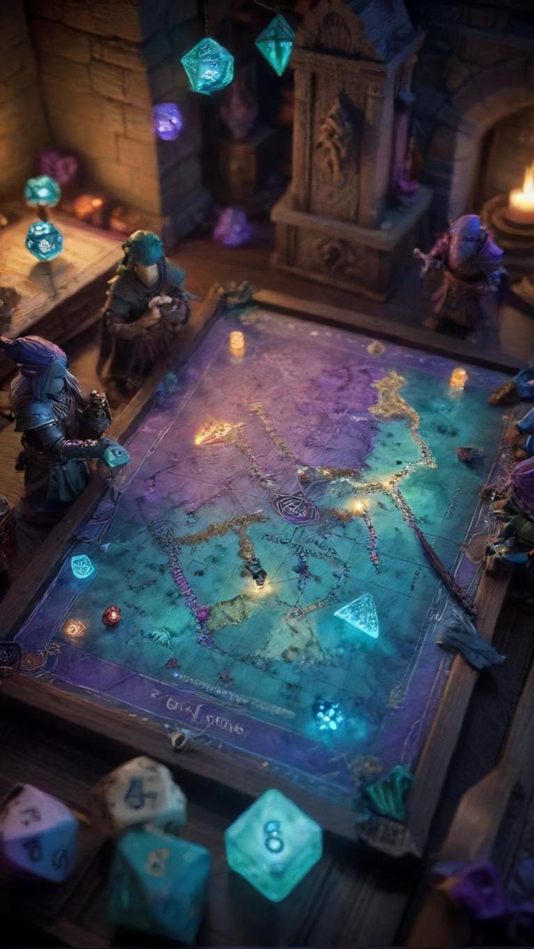 Download Dnd Table With A Sign Which