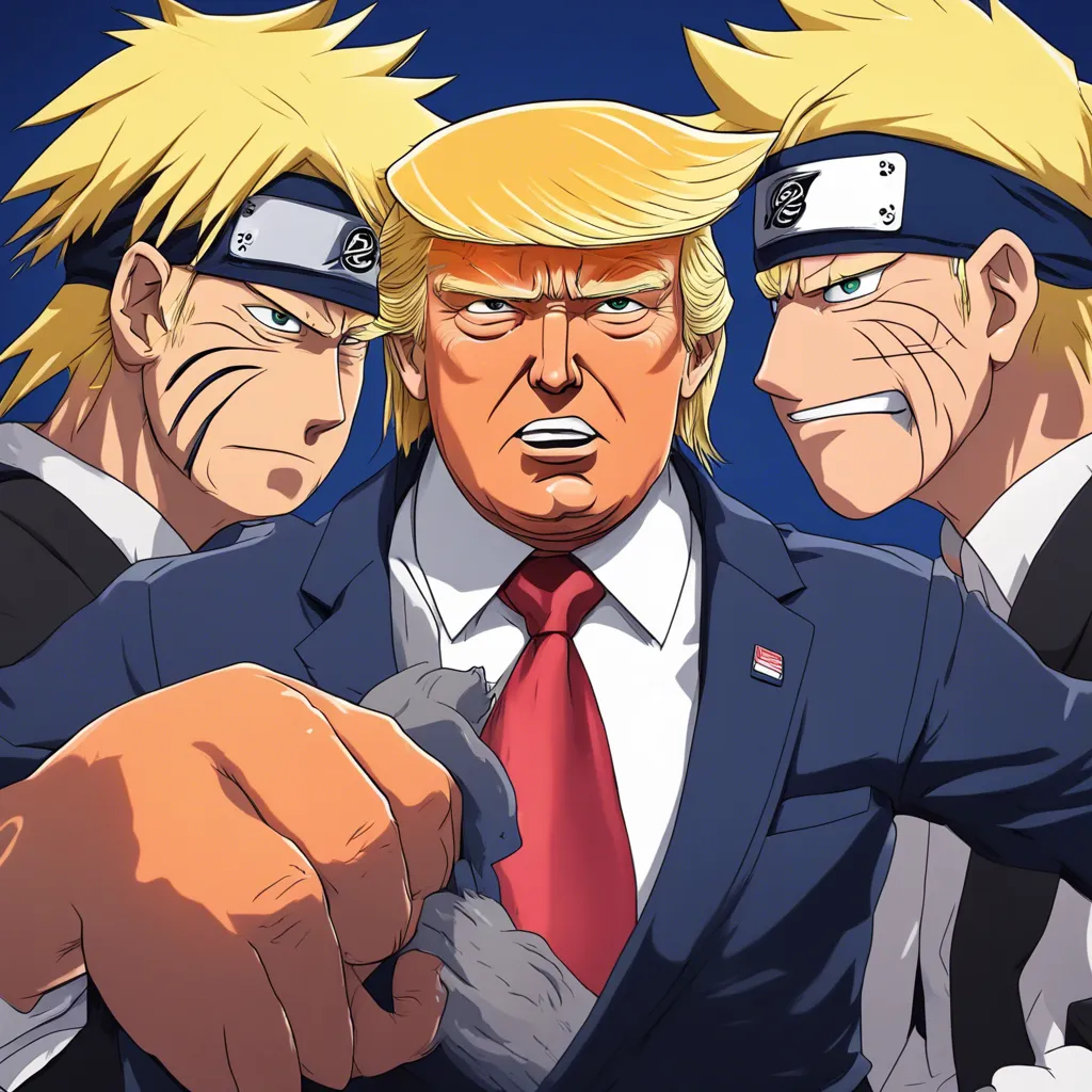 Download Donald Trump As Guy Sensei From