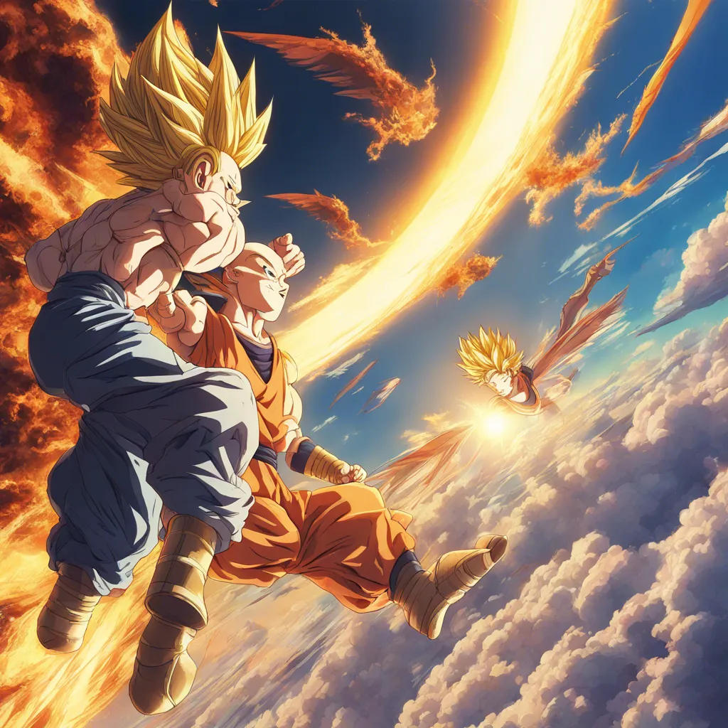 Download Dragonball Z Icarus And Daedalus Scene