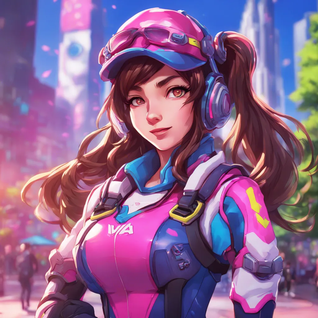 Download Dva From Overwatch Naked On The