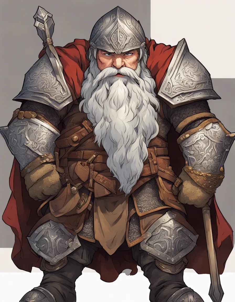 Download Dwarf Angled Dwarven Armor Erebor Red