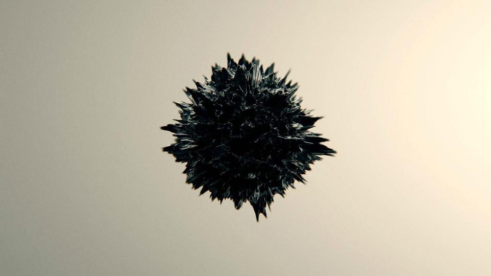 Download black spiky  abstract