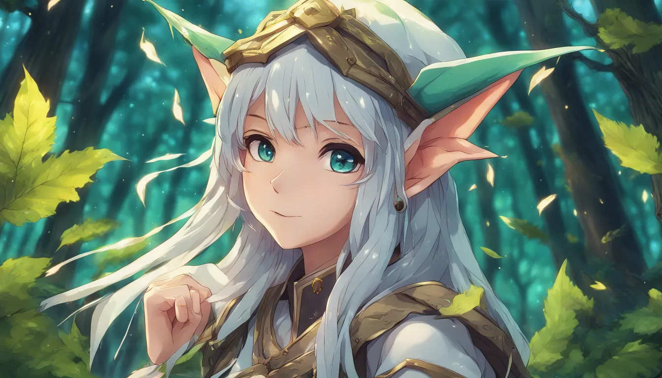 Download Elf Mage Wind Magic Forest