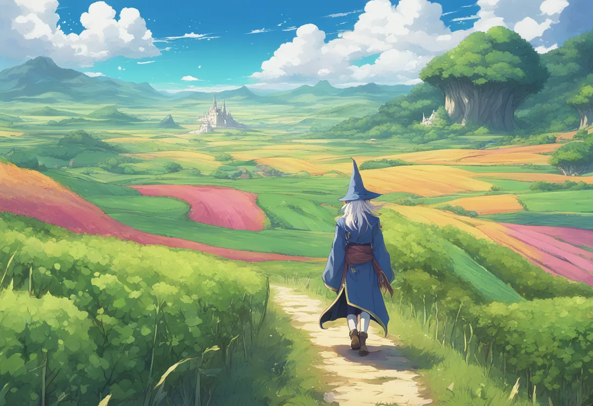 Download Elf Wizard From Side Taking Stroll