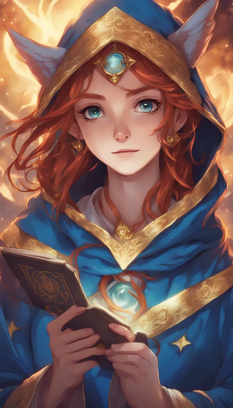 Download Female Astral Elf With Copper Auburn