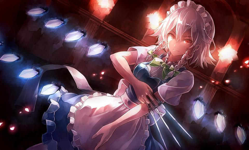 Download Anime Touhou Sakuya Izayoi