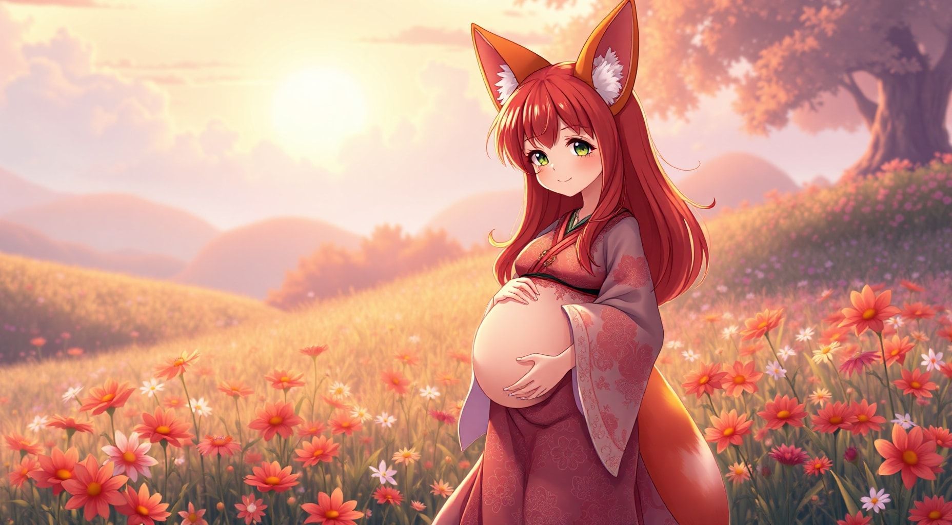 Download Foxgirl Pregnant