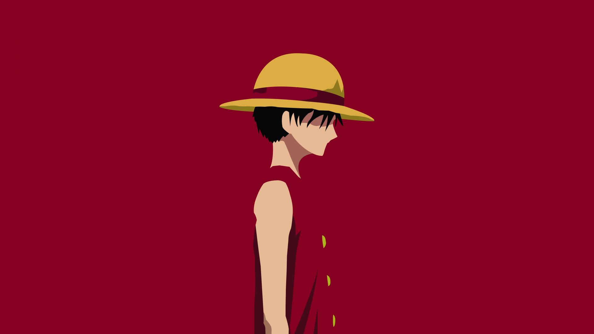 Download Monkey D. Luffy Minimalist