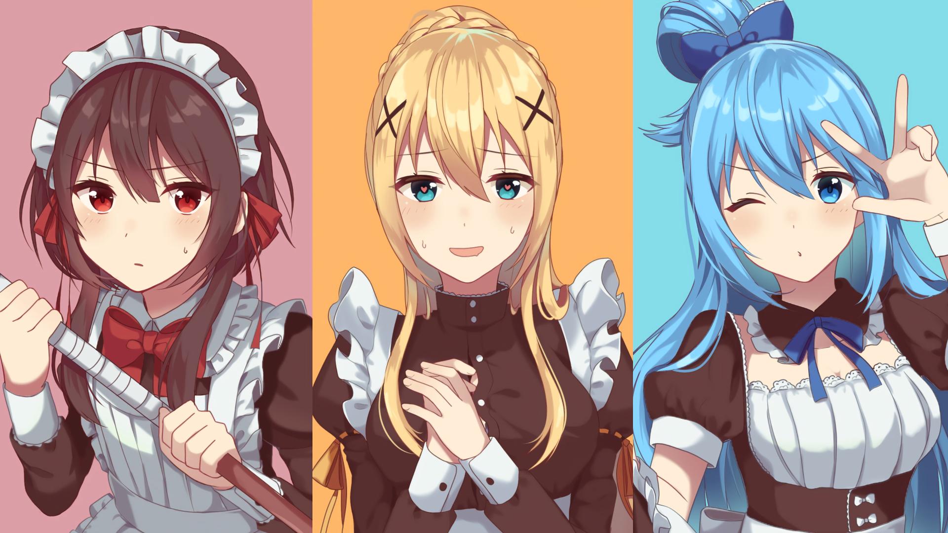 Download anime anime girls maid