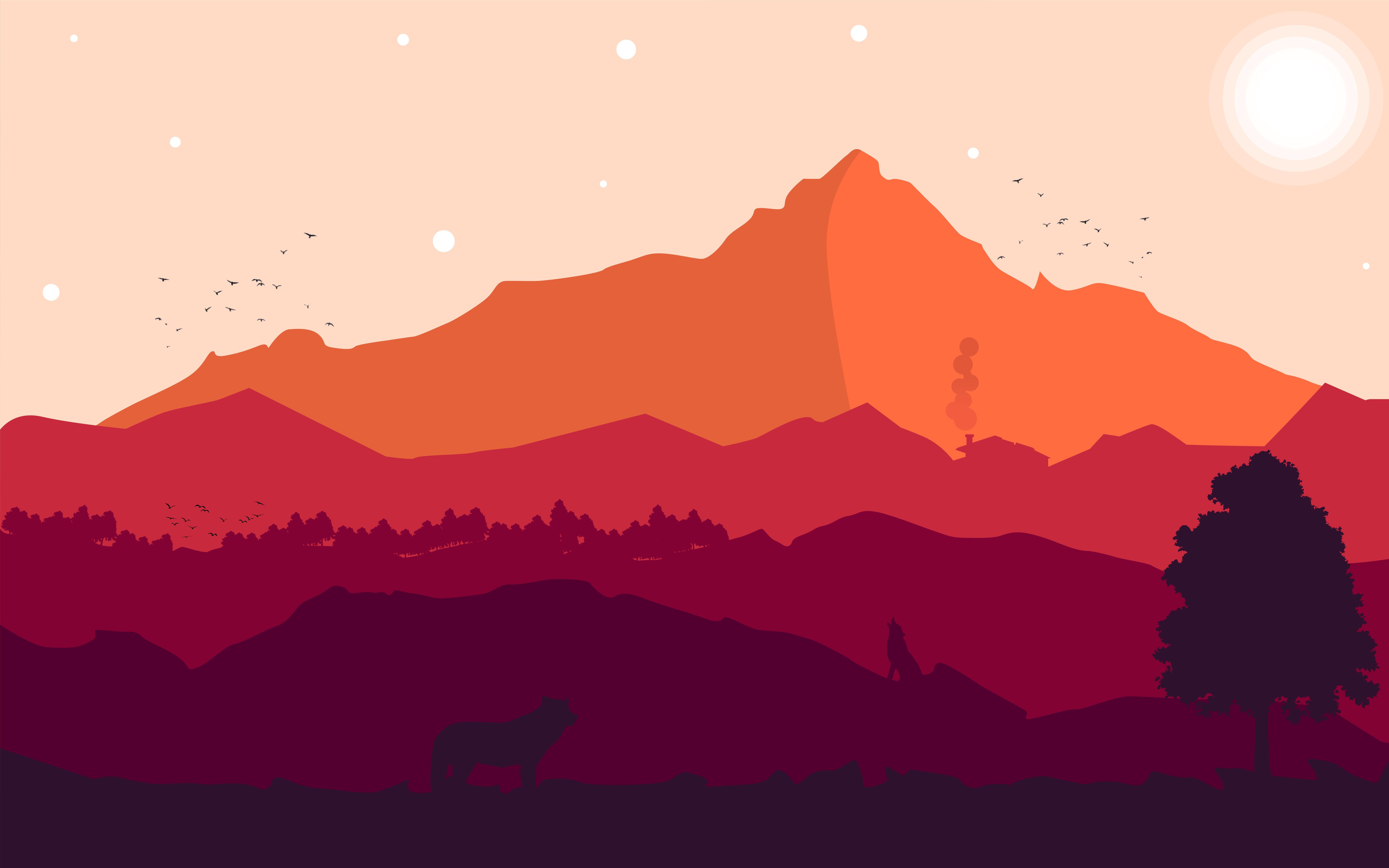 Download firewatch artwork artist digital