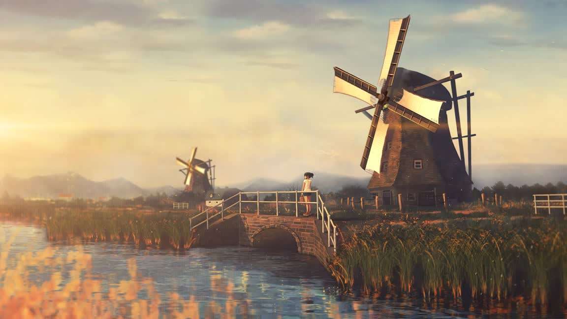 Download Rural Windmill